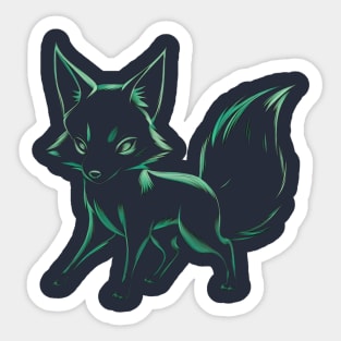 Chibi Fox Sticker